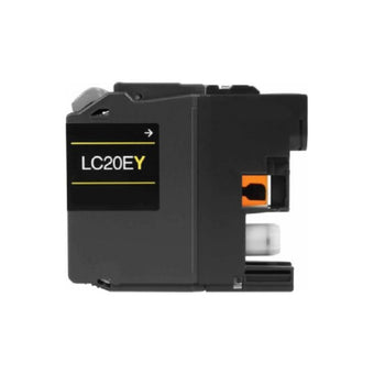 compare product Brother LC20EY Yellow Inkjet Cartridge - Genuine & Remanufactured