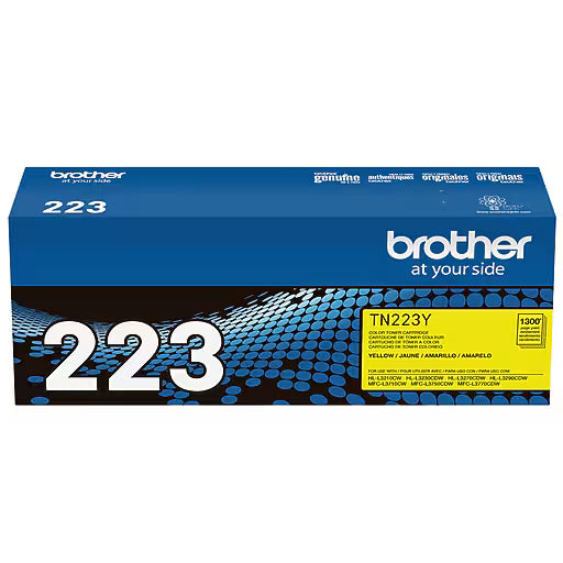 Brother TN-223Y Yellow Toner Cartridge - Genuine & Remanufactured