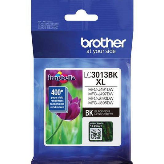 Brother LC3013BK Black Ink Cartridge - Genuine & Remanufactured