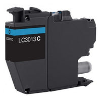 Brother LC3013C Cyan Ink Cartridge - Genuine & Remanufactured