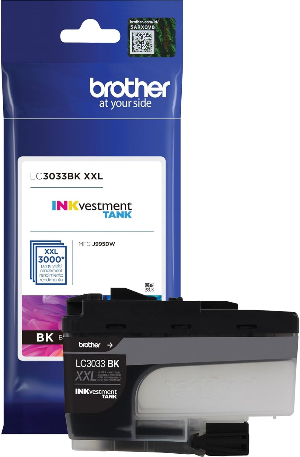 Brother LC3033BK Black Ink Cartridge - Genuine & Remanufactured