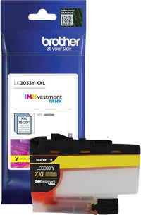 Brother LC3033Y Yellow Ink Cartridge - Genuine & Remanufactured