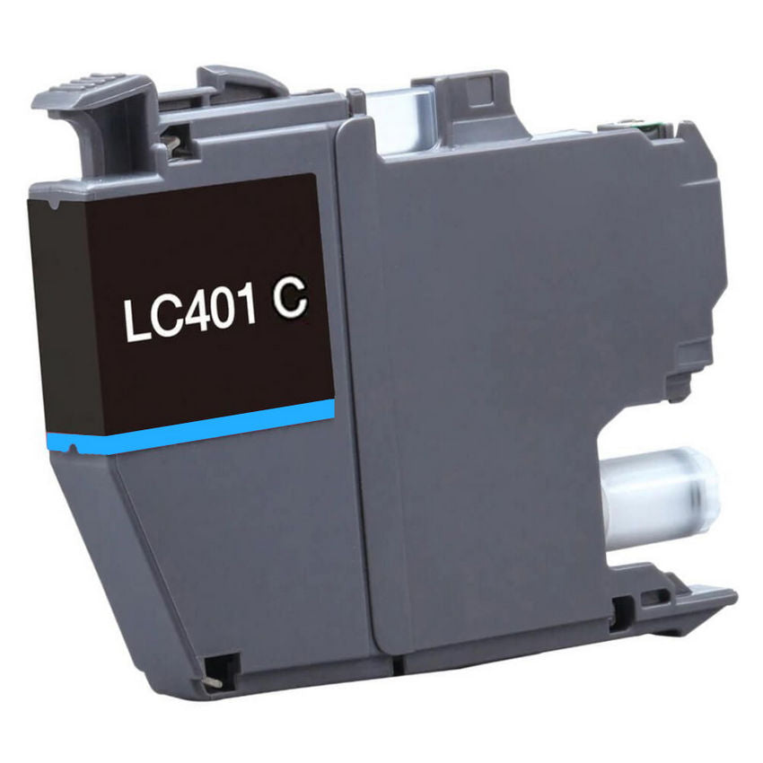 Brother LC401C Ink Cartridge Cyan - Remanufactured
