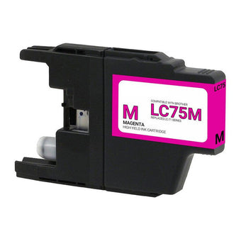 compare product Brother LC75M Magenta Inkjet Cartridge - Genuine & Remanufactured
