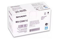 Sharp MX-C30NTC Cyan Toner Cartridge - Genuine & Remanufactured