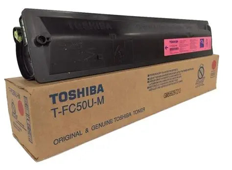 Toshiba TFC50UM Magenta Toner Cartridge - Genuine & Remanufactured