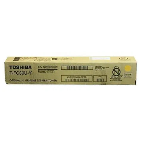 Toshiba T-FC30UY Yellow Toner Cartridge - Genuine & Remanufactured