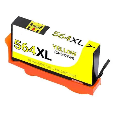 HP 564XL High Capacity Yellow Cartridge - Remanufactured
