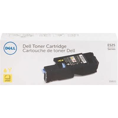 Dell 593-BBJW Yellow Toner Cartridge - Genuine & Remanufactured