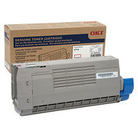 Okidata 46507602 Magenta Toner Cartridge - Genuine & Remanufactured