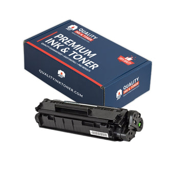 compare product HP 12A (Q2612A) Black Toner Cartridge - Genuine & Remanufactured