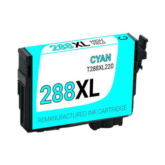 compare product Epson (288XL) T288XL220 Cyan Inkjet Cartridge - Genuine & Remanufactured