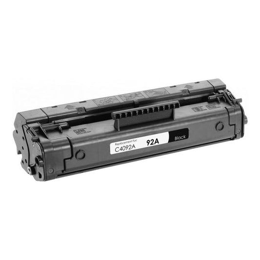HP C4092A (HP 92A) Black Toner Cartridge - Remanufactured