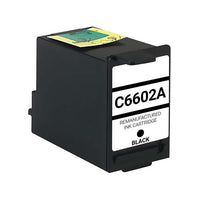 HP C6602A Black Inkjet Cartridge - Genuine & Remanufactured