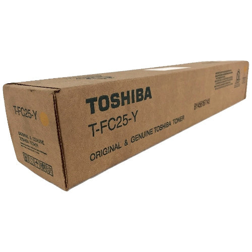 Toshiba TFC25Y Yellow Toner Cartridge - Genuine & Remanufactured
