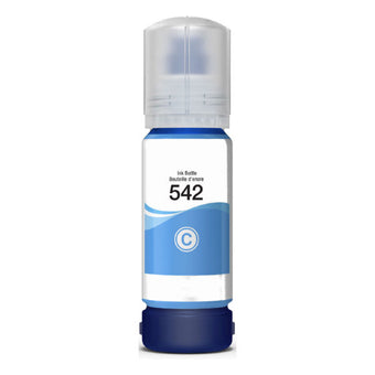 compare product Epson T542220-S (T542) Dye Cyan Ink Bottle