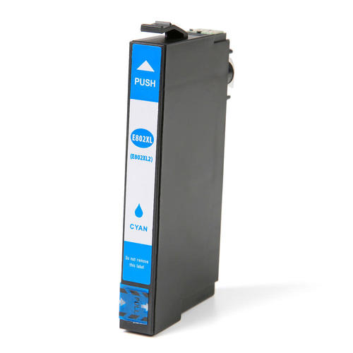 Epson T802XL220-S Cyan Ink Cartridge - Genuine & Remanufactured