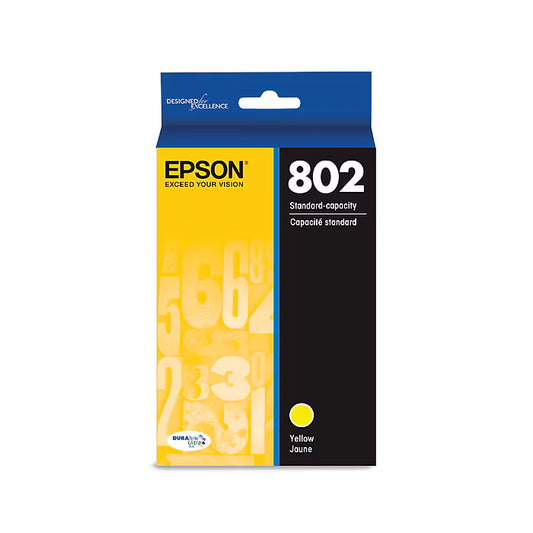 Epson T802XL420-S Yellow Ink Cartridge - Genuine & Remanufactured