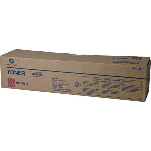 Konica Minolta TN314M Magenta Toner - Genuine & Remanufactured