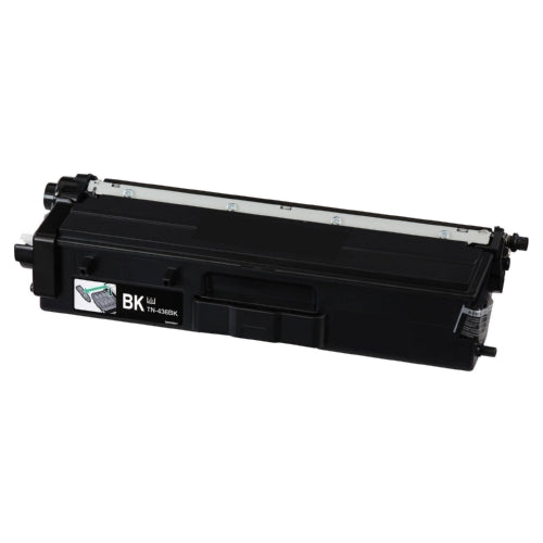 Brother TN436BK (TN436) Black Toner Cartridge — Genuine & Remanufactured