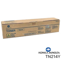 Konica Minolta TN-214Y Yellow Toner - Genuine & Remanufactured