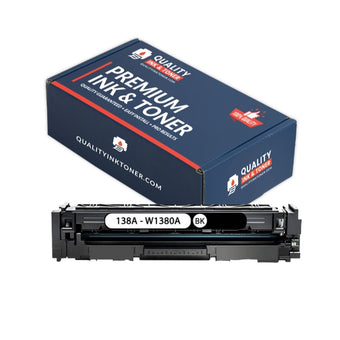 compare product HP 138A (W1380A) Black Toner Cartridge - Genuine & Remanufactured