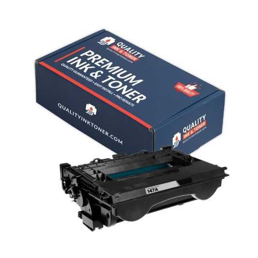 HP 147A (W1470A) Black Toner Cartridge - Genuine & Remanufactured