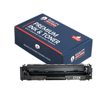 compare product HP 210X (W2100X) Black Toner Cartridge - Genuine & Remanufactured