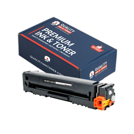 HP 206X (W2110X) Black Toner Cartridge - Genuine & Remanufactured