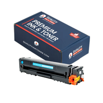 compare product HP 206X (W2111X) Cyan Toner Cartridge - Genuine & Remanufactured