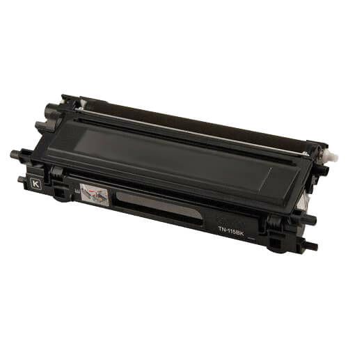 Brother TN-115BK Black Toner Cartridge - Genuine & Remanufactured
