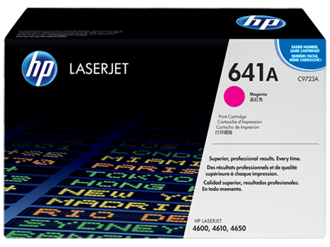 HP 641A (C9723A) Magenta Toner Cartridge - Genuine & Remanufactured