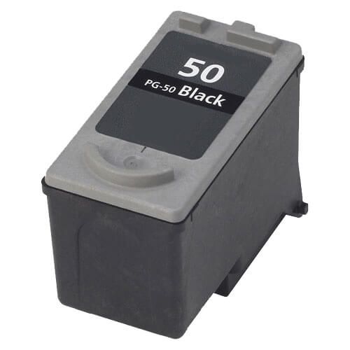 Canon PG-50 Black Inkjet Cartridge - Genuine & Remanufactured