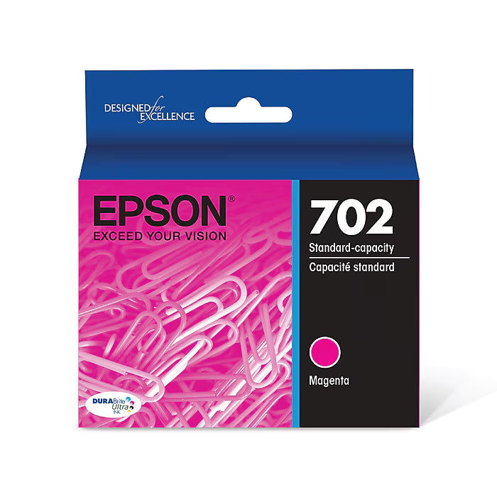 Epson T702XL320 Magenta InkJet Cartridge - Genuine & Remanufactured