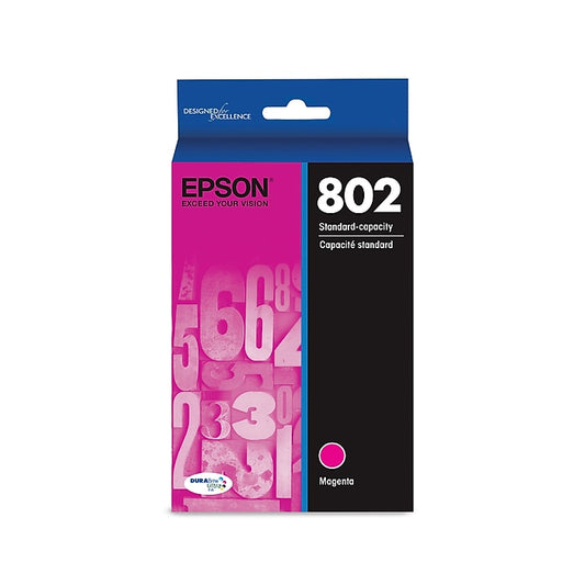 Epson T802XL320-S Magenta Ink Cartridge - Genuine & Remanufactured