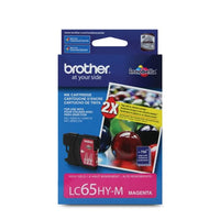 Brother LC65HYMG Magenta Inkjet Cartridge - Genuine & Remanufactured
