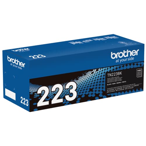 Brother TN-223BK Black Toner Cartridge - Genuine & Remanufactured
