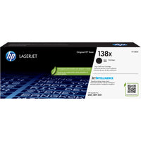 HP 138X (W1380X) Black Toner Cartridge - Genuine & Remanufactured