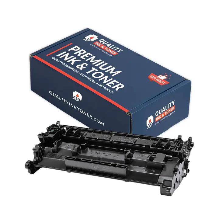 HP 148A (W1480A) black toner cartridge, Genuine OEM or Remanufactured, standard yield 2,900 pages