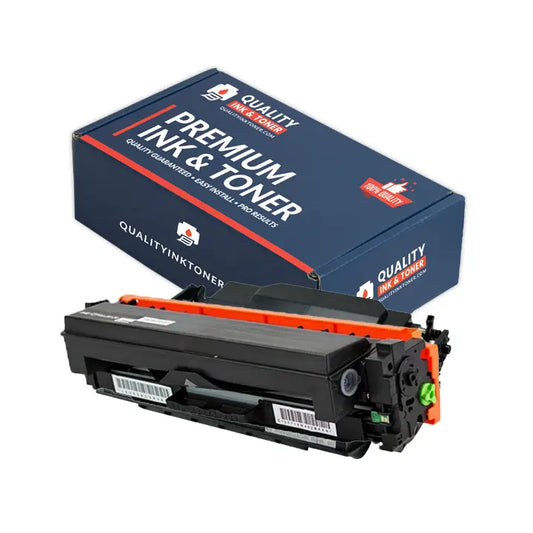 HP 410X (CF410X) Black Toner Cartridge — Genuine & Remanufactured