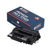 HP 55X (CE255X) Black Toner Cartridge — Genuine & Remanufactured