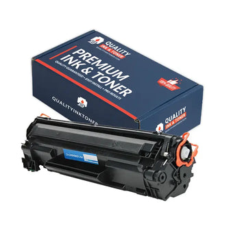 compare product HP 85A (CE285A) Black Toner Cartridge — Genuine & Remanufactured