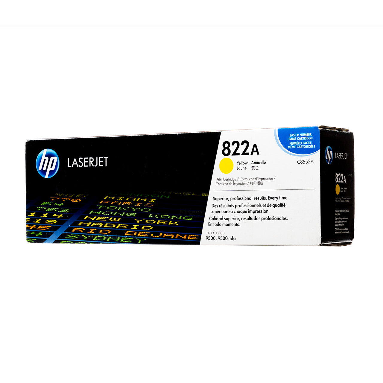 HP 822A (C8552A) Yellow Toner Cartridge - Genuine & Remanufactured