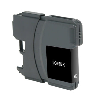 compare product Brother LC65HYBK Black Inkjet Cartridge - Genuine & Remanufactured