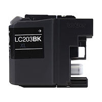 Brother LC203BK Black Inkjet Cartridge - Genuine & Remanufactured