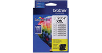 Brother LC205Y Yellow Inkjet Cartridge - Genuine & Remanufactured