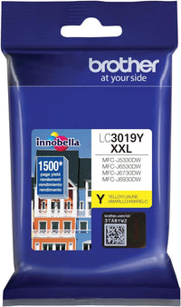 Brother LC-3019Y Yellow Ink Cartridge - Genuine & Remanufactured