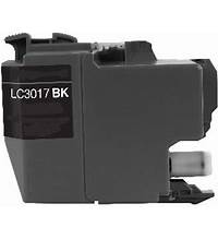 Brother LC3017BK Black ink cartridge - Genuine & Remanufactured