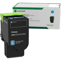 Lexmark 74C1SC0 Cyan Toner Cartridge - Genuine & Remanufactured