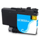 Brother LC3033C Cyan Ink Cartridge - Genuine & Remanufactured
